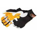 Liberty Glove & Safety 0 M Goatskin Dbl Palmspandex Back Glove-Lightning Gear 817